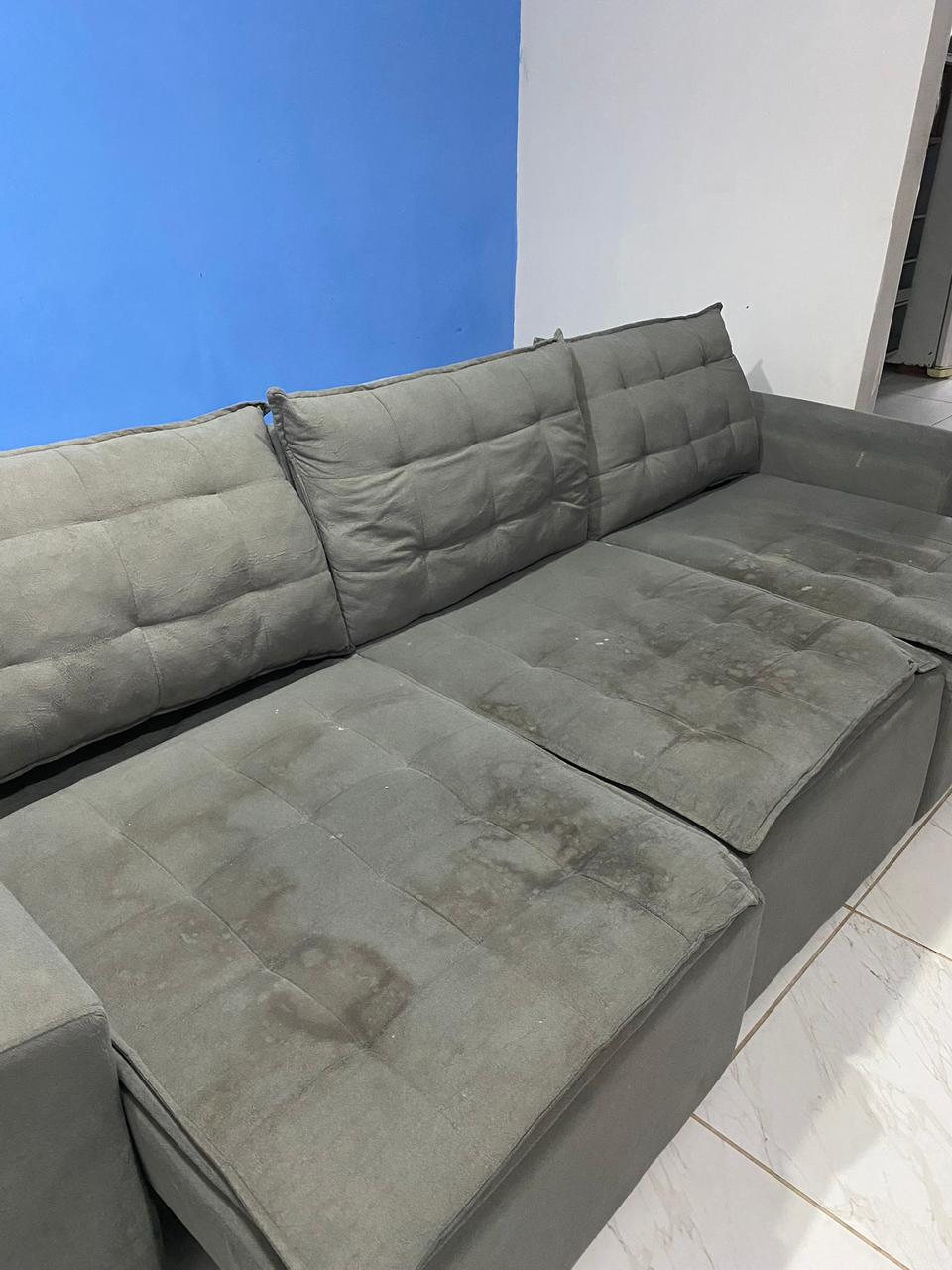 Sofá antes